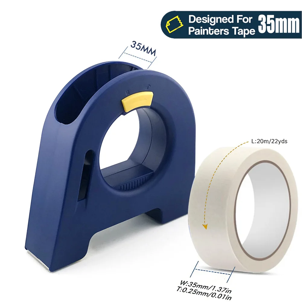 ABS Painter's Tape Applicator with 2/5 Tapes Set for Precise Line Concealing on Various Exteriors Including Entrances and Trim