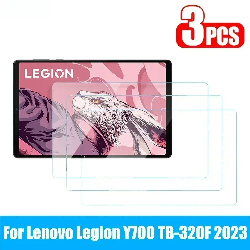 กระจกนิรภัยสําหรับ Lenovo Legion Y700 2023 แก้ว 8.8 "ฟิล์มเหล็กแท็บเล็ตหน้าจอ Y700 2nd Gen TB-320F Toughened ป้องกันฟิล์ม