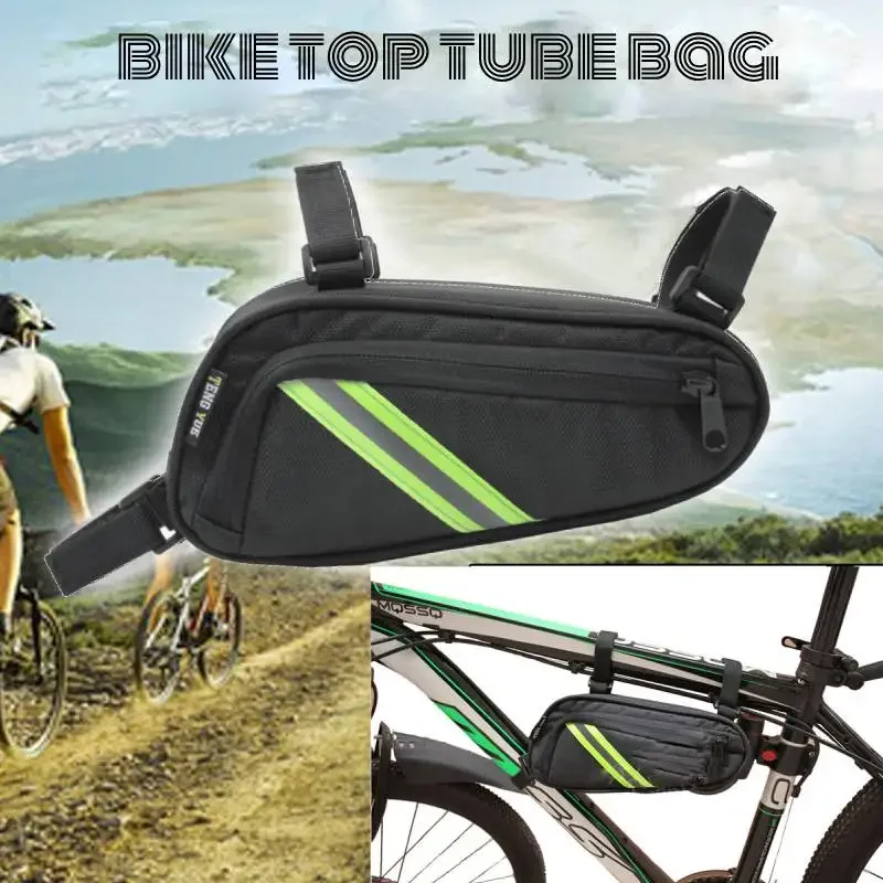 Bicycle Upper Tube Bag Tripod Car Beam Bag Tool Bag Mountain Biking Equipment Accessories Custom-made