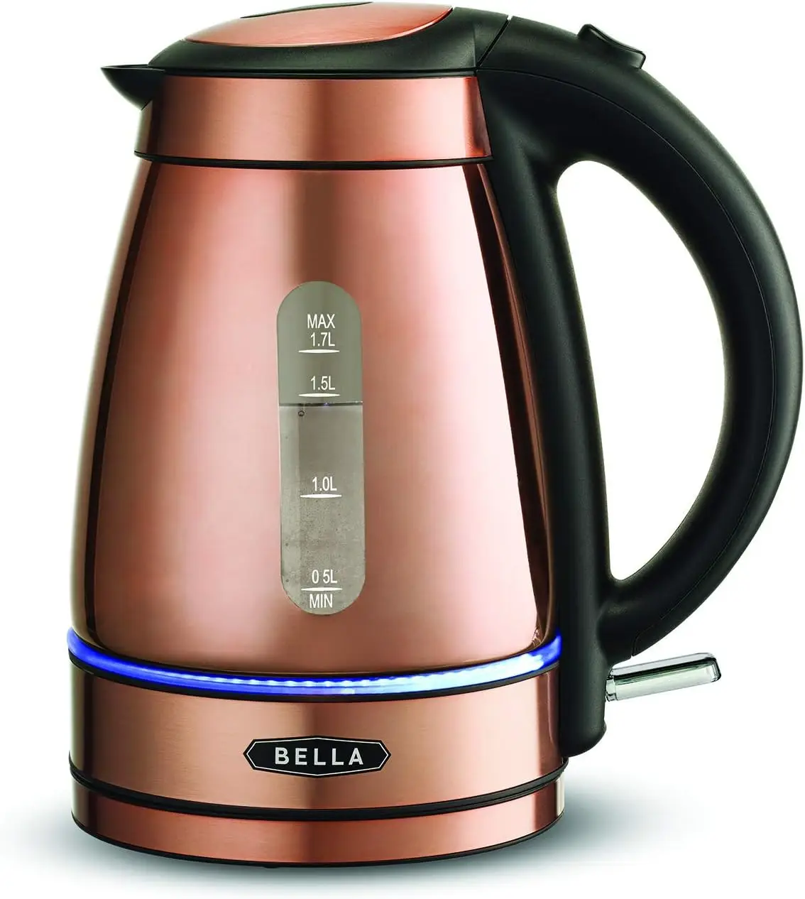 

1.7L Electric Glass Kettle with Auto Shut-Off, Fast Boiling for Tea & Coffee, Chrome Finish