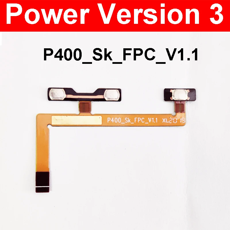 Power Volume Side Button Flex Cable For Lenovo Smart Tab M10 FHD Plus LTE/Wifi TB-X606X TB-X606F M10 LTE/WIFI TB-X605F TB-X605L