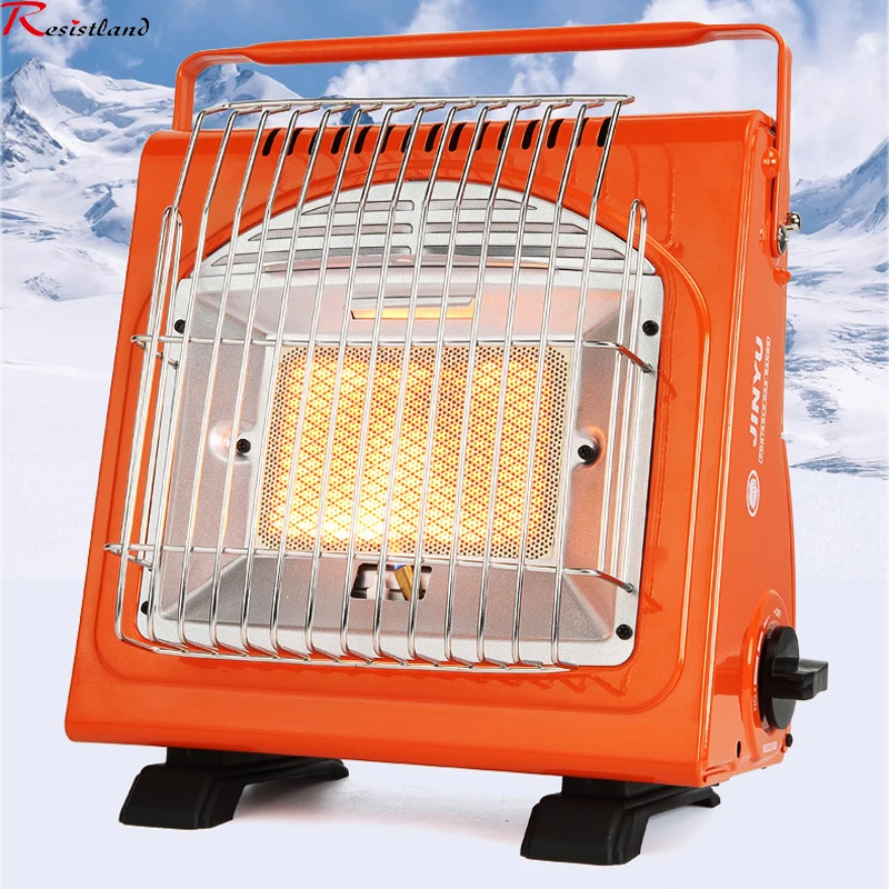 

New Outdoor Cooker Gas Heater Travelling Camping Hiking Picnic Equipment Dual-Purpose Use Stove Heater For Fishing