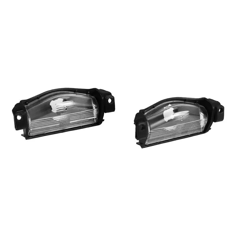 Customer Favorite 2 Pcs Car License Plate Lamp Light Shell Cover For Mazda 2 3 M2 M3 2011-2013 BP4K-51-274 BBM4-51-274 BS1E-51-2