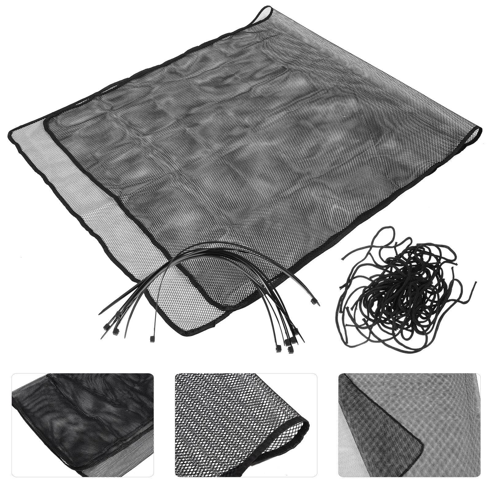 ตาข่ายกันตกบันได 1 ชุด สำหรับป้องกันเด็ก ตาข่ายรั้วระเบียง ขนาด 2x0.9 เมตร