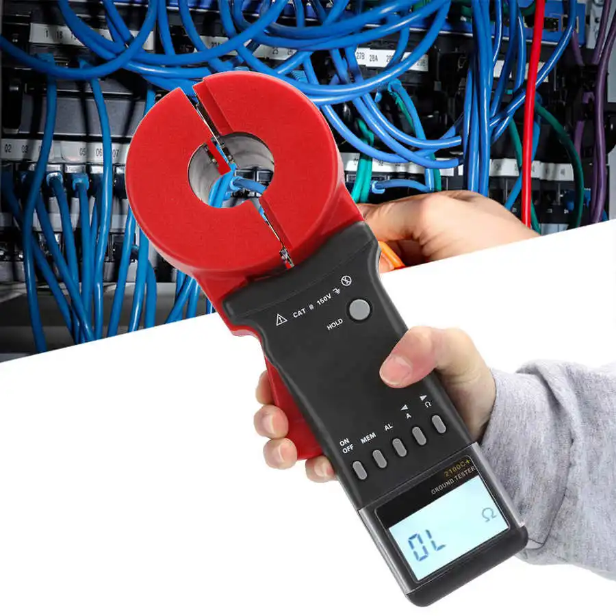 Safety Certified RDER2100+ Multifunctional Clamp Ground Resistance Tester, Fast Shipping Manufacturer