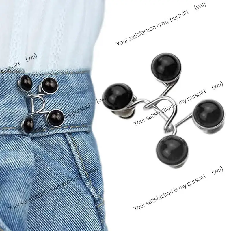 ZOCI-Button Adjuster For Pants And Skirts Waist Tightener Adjustable Waist Buckle For Jeans No Sewing Required Detachable new