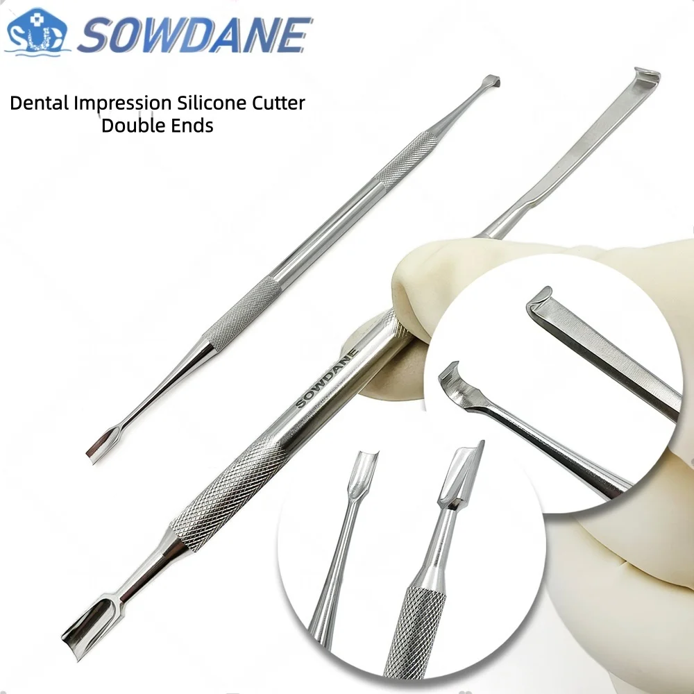 Dental Wax Carving Shape Mold Tool Blade Trimming Dental Lab Putty Knife Impression Silicone Putty Cut Shaping Cutter Supplies
