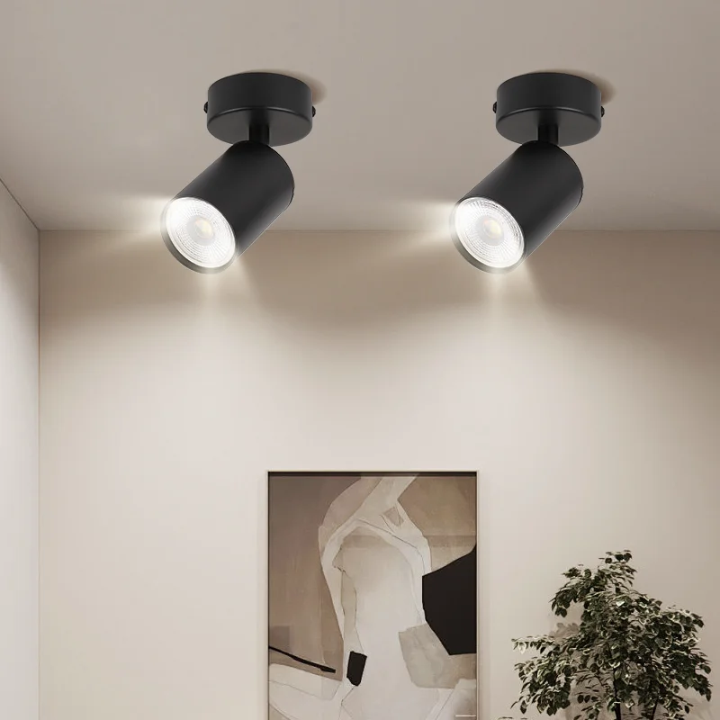 Foco de techo LED reemplazable, Bombilla GU10, lámpara de araña para tienda, dormitorio, pasillo, Lustre, decoración de habitación, lámparas