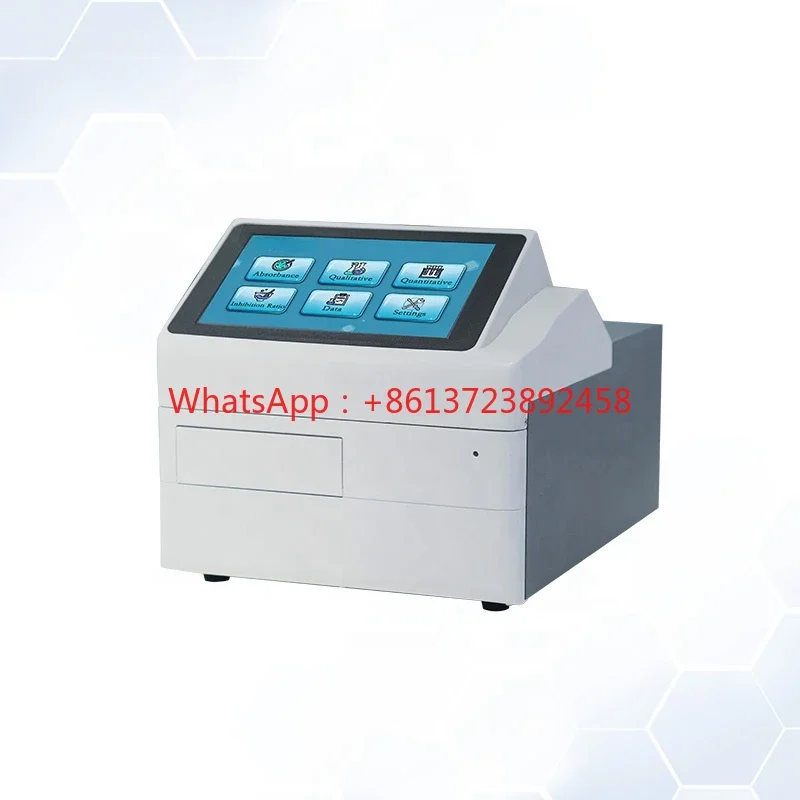 

clinical ELISA Microplate Reader large touch screen operation elisa microplate analyzer for medical