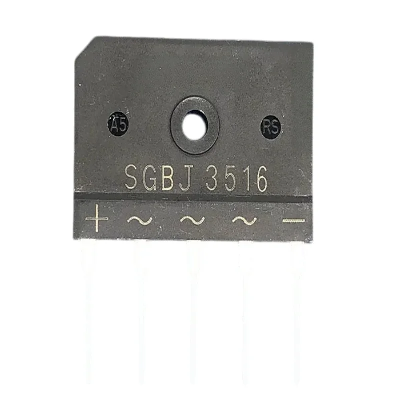 5PCS 100% original SGBJ3516 35A1600V three-phase rectifier bridge stack frequency converter high-voltage five pin flat bridge