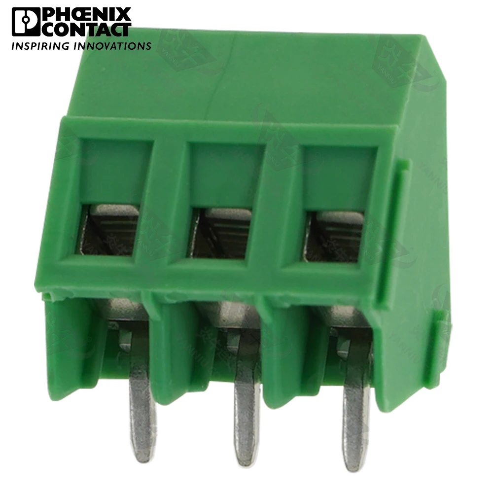 

5.0mm Original Genuine Phoenix Contact Connector PCB Screw Terminal Block 3 Pin SMKDSP 1.5 5.0 1733428 Wire-to-board 17.5A 400V