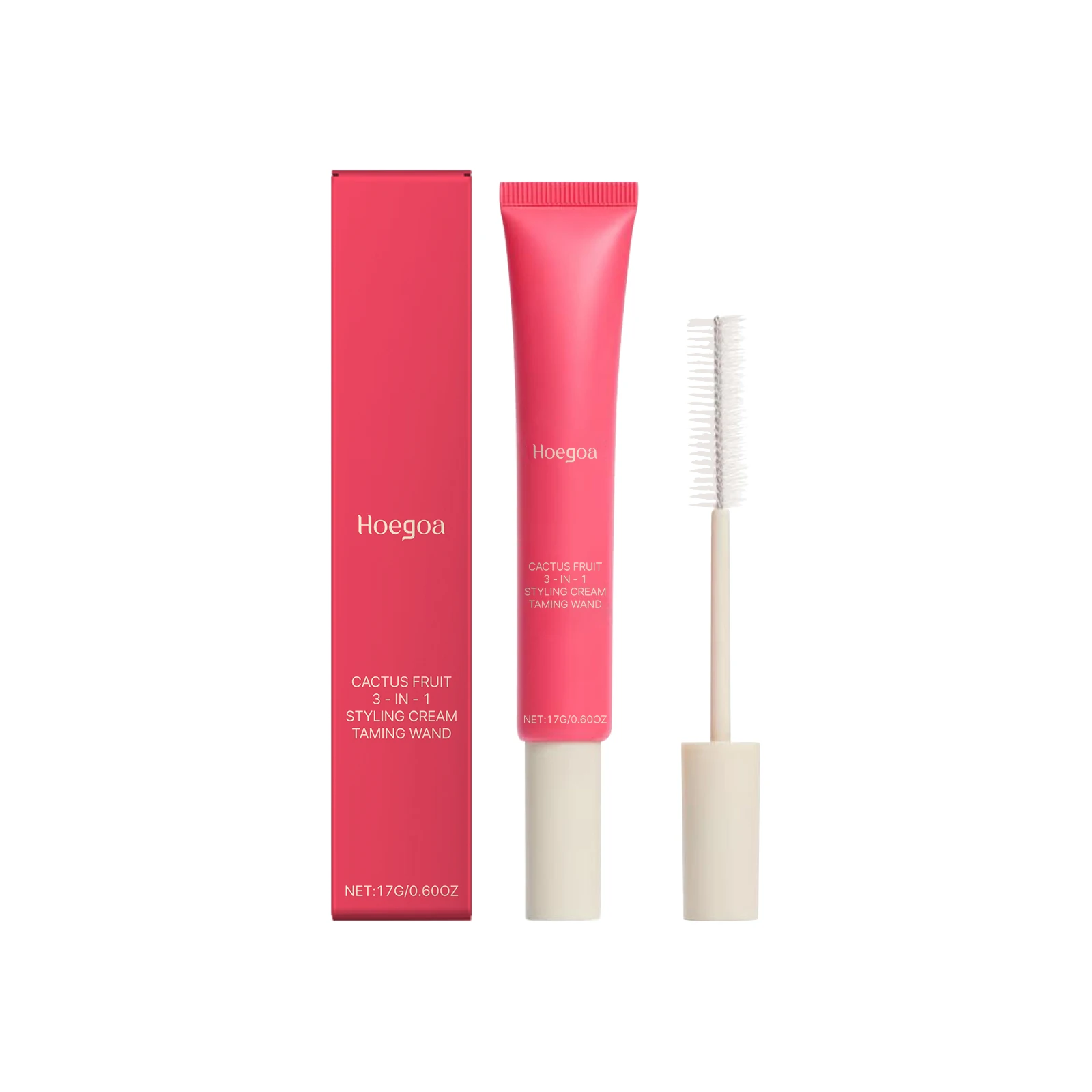 Hoegoa Hair Styling Cream Improves Frizzy Hair Softens Strands Prevents Split Ends Lifts Hair Volume Long Lasting Anti-Frizz