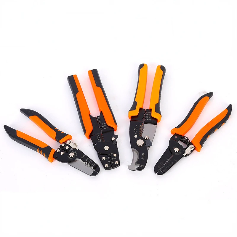 

7 in 1 Wire Pliers Stripper Multifunctional Electrician Peeling Household Network Cable Wire Stripper Puller Stripper Tools