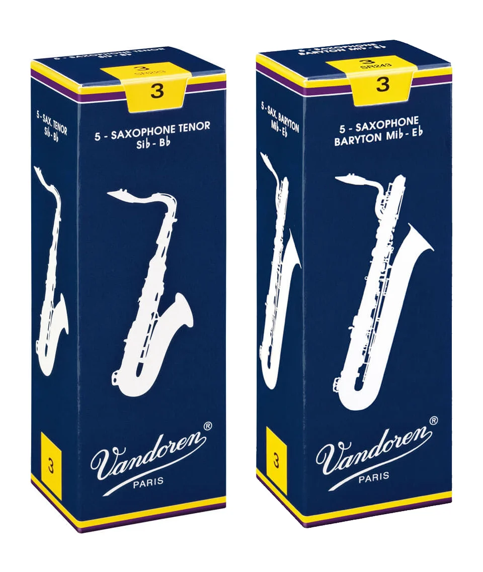 Frankreich Vandoren Saxophonblatt Blue Box SAXblätter Traditionelle Sopran Alto Tenor Klarinette Original – Detail 3