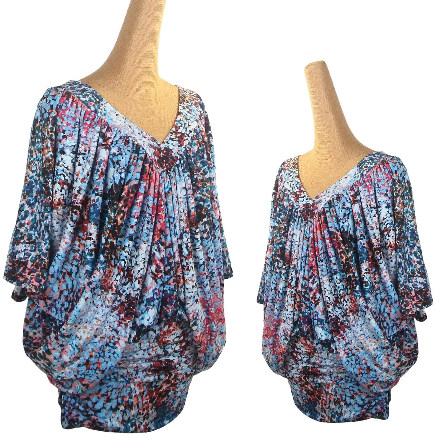 Sexy solto sem costas dolman manga vestido de dança latina feminino roupas prática rumba tango samba chacha dança traje dql11289