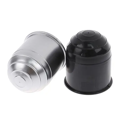 50 मिमी काला सिल्वर कार टो हुक बॉल कवर कैप टो हुक कैप हिच कारवां ट्रेल टोइंग टो हुक टोबॉल ट्रेलर सहायक उपकरण 12 best sales टो हुक कवर - №5