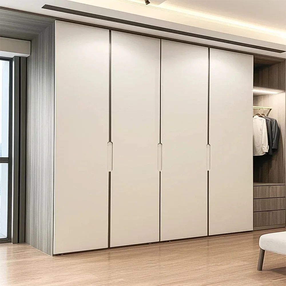 

#for China Factory Simple Design Custom Modern Melamine Plywood Bedroom Furniture Wooden Door Closet Wardrobe