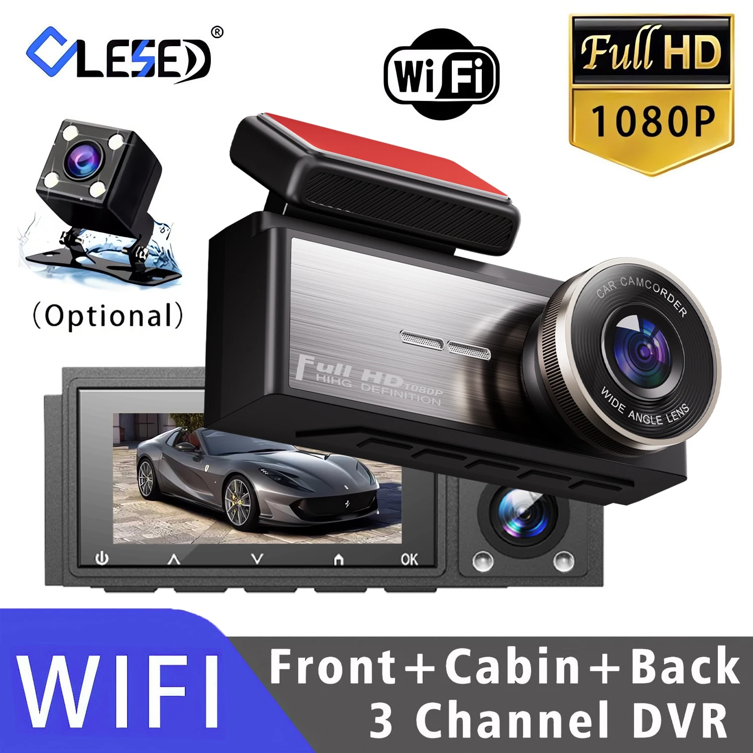 3 Channel Dash Cam …