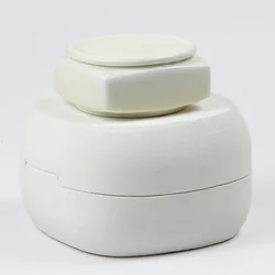 사각형 모양 석고 석고 석고 몰드 몰드, DIY 수제 도자기 클레이 세라믹 차 용기 제작 성형 보조 도구