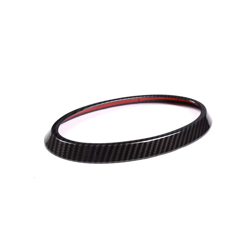 For Subaru Forester 2022+ ABS Carbon Fiber Style Car Front Badge Ring Logo Frame Cover Decoration Trim Stickers Car Accessories - view 3