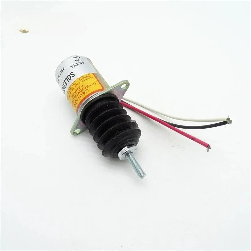 AM124379 AM124377 AM103337 12VDC Fuel Shut Off Solenoid for John Deere F915 F925 F935 415 455 655 755 856