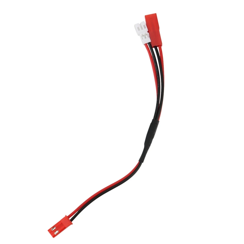 2 In 1 Y Cable Esc Power Supply External Wiring Jst 2P For 1/10 RC Crawler Car Boat Traxxas Trx4 Axial SCX10