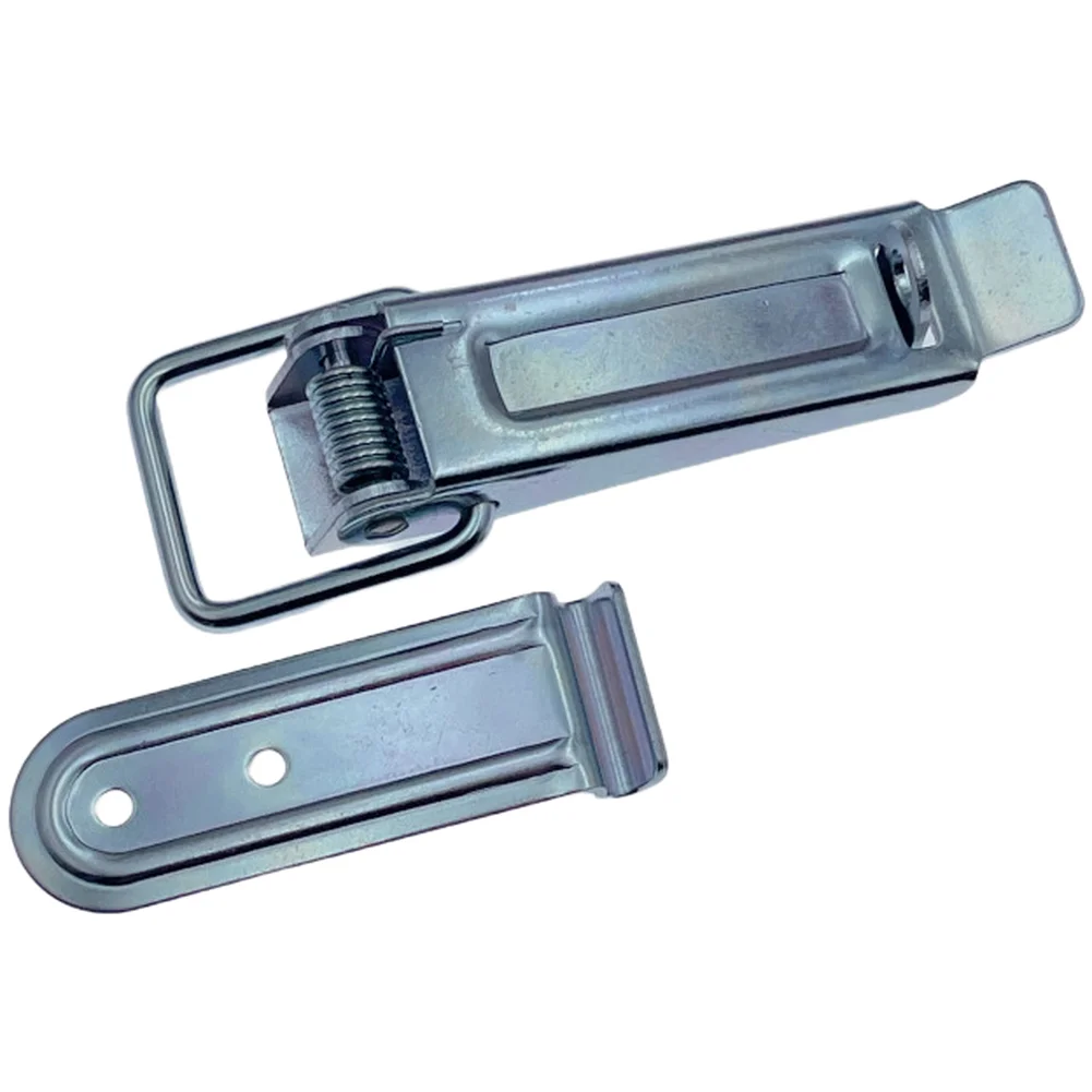 Zinc Plated Trailer Door Latch Lock For RV For Camper Van Toolbox Secure Fastening Steel Construction Easy Install