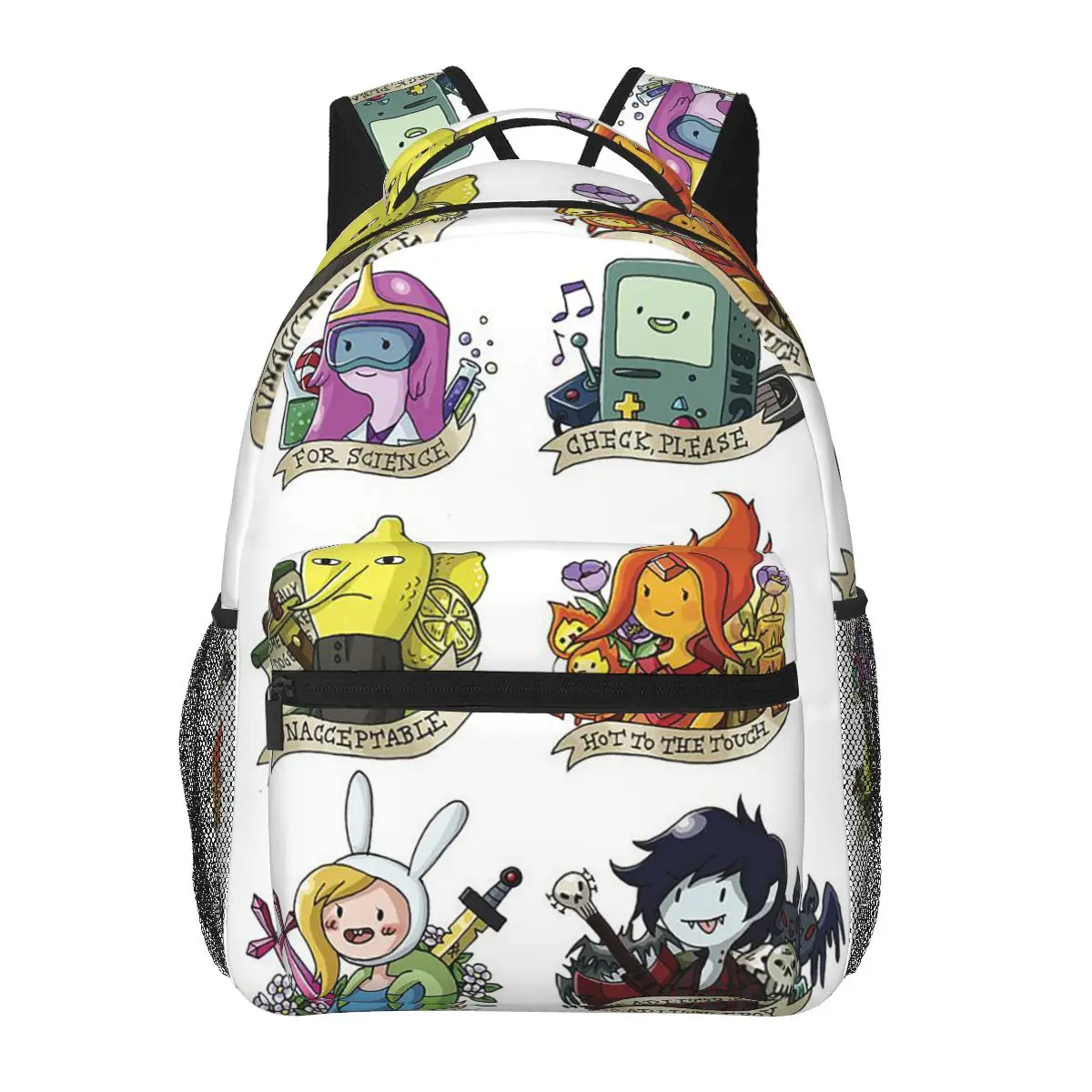 

Lemongrab Unacceptable Adventure Time Backpacks Boys Girls Bookbag Children School Bags Cartoon Laptop Rucksack Shoulder Bag