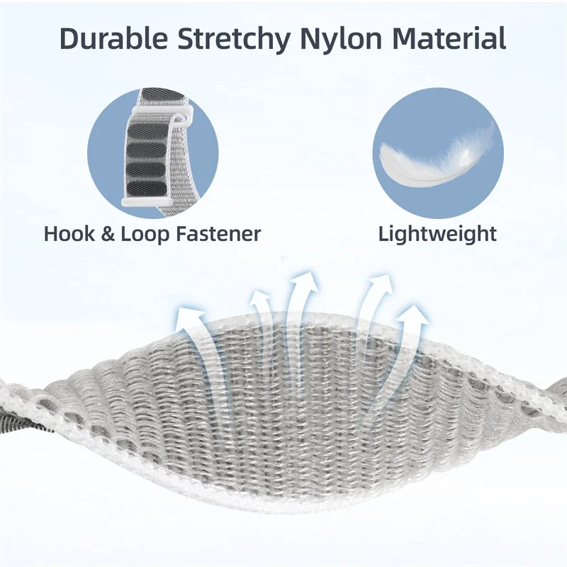 Нейлоновая петля для Apple Watch Band Ultra-2 49 мм 44 мм 42 мм 40 мм 45 мм 41 мм Sport Pride Браслет iwatch Strap Series 9 8 se 7 6 5 4 3