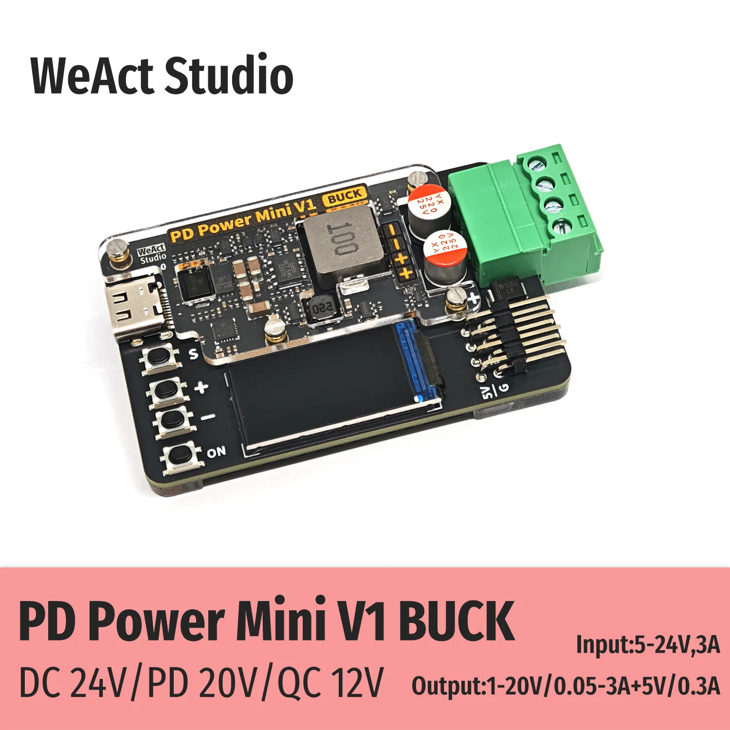 Mini DC Power Supply Lab Power Supply Adjustable 20V 3A Switching power supply Portable Digital Bench Power Supply ﻿