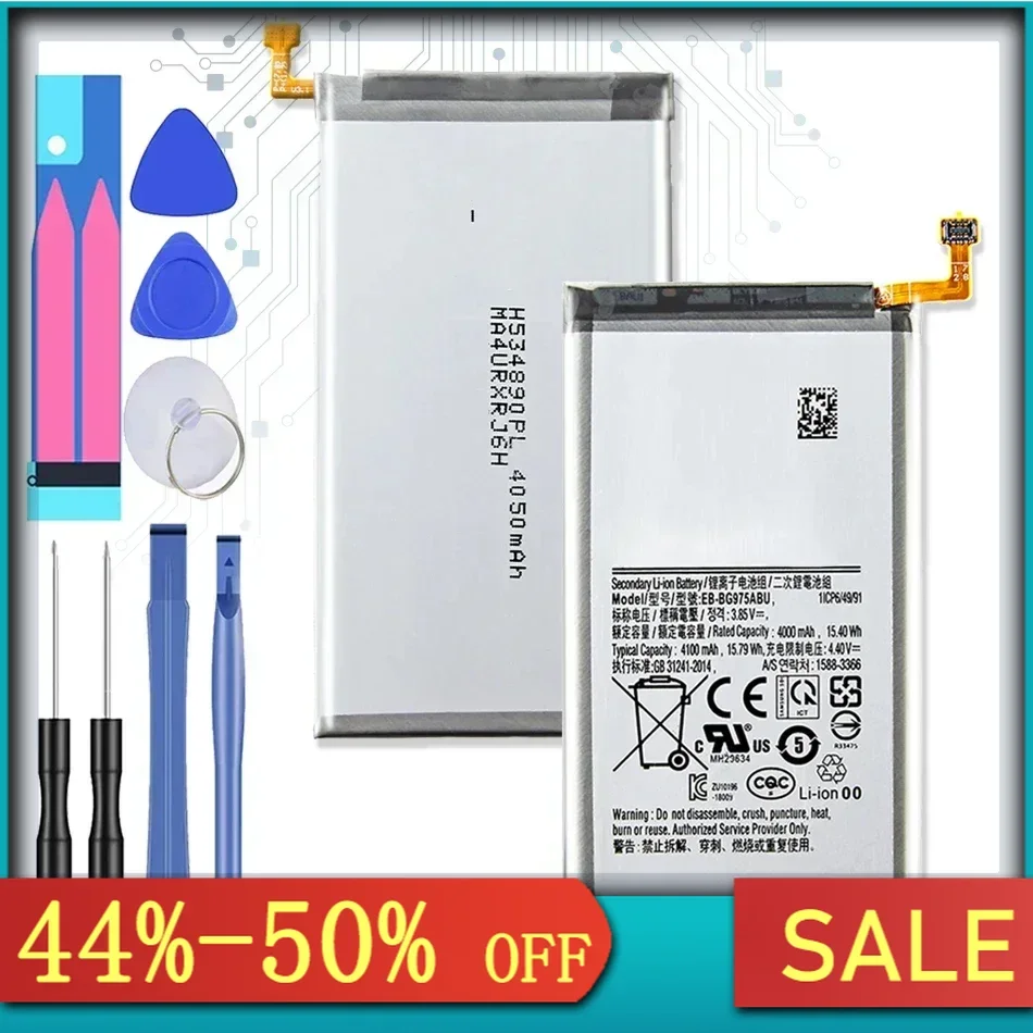 

Аккумулятор EB-BG975ABU 4100 мАч для Samsung Galaxy S10 + S10 Plus SM-G975F/DS SM-G975U/W G975 G975F G975U Bateria
