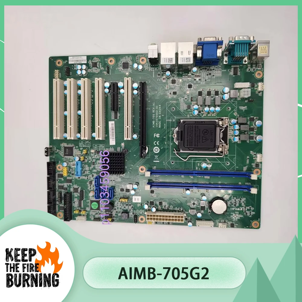 For ADVANTECH Industrial Computer Motherboard 5PCI Expansion Slot 1151 Pins AIMB-705 AIMB-705G2-00A1E AIMB-705G2