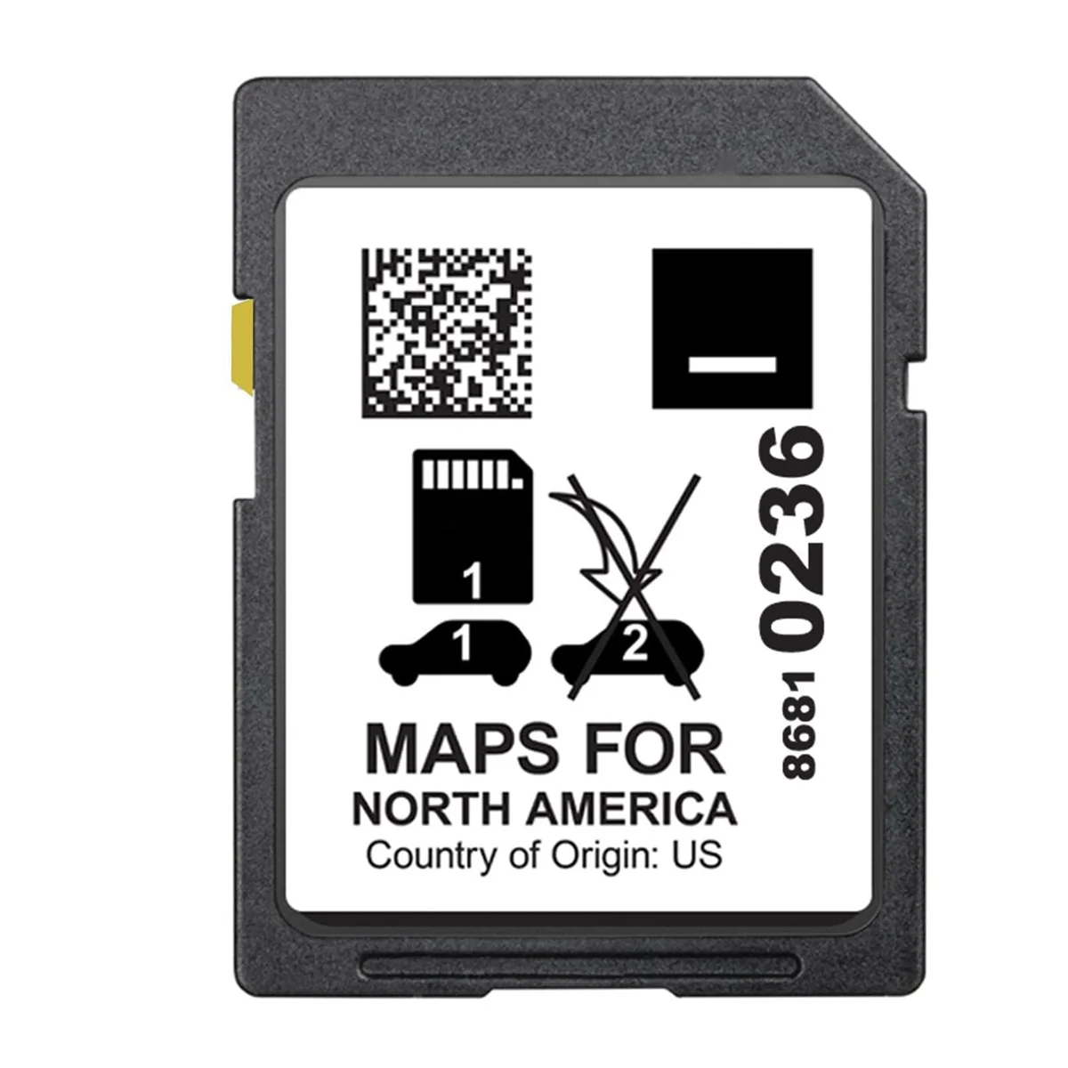 Latest 2023 86810236 Maps Navigation Card for Cadili Chevry Map Card North America GPS Memory Card