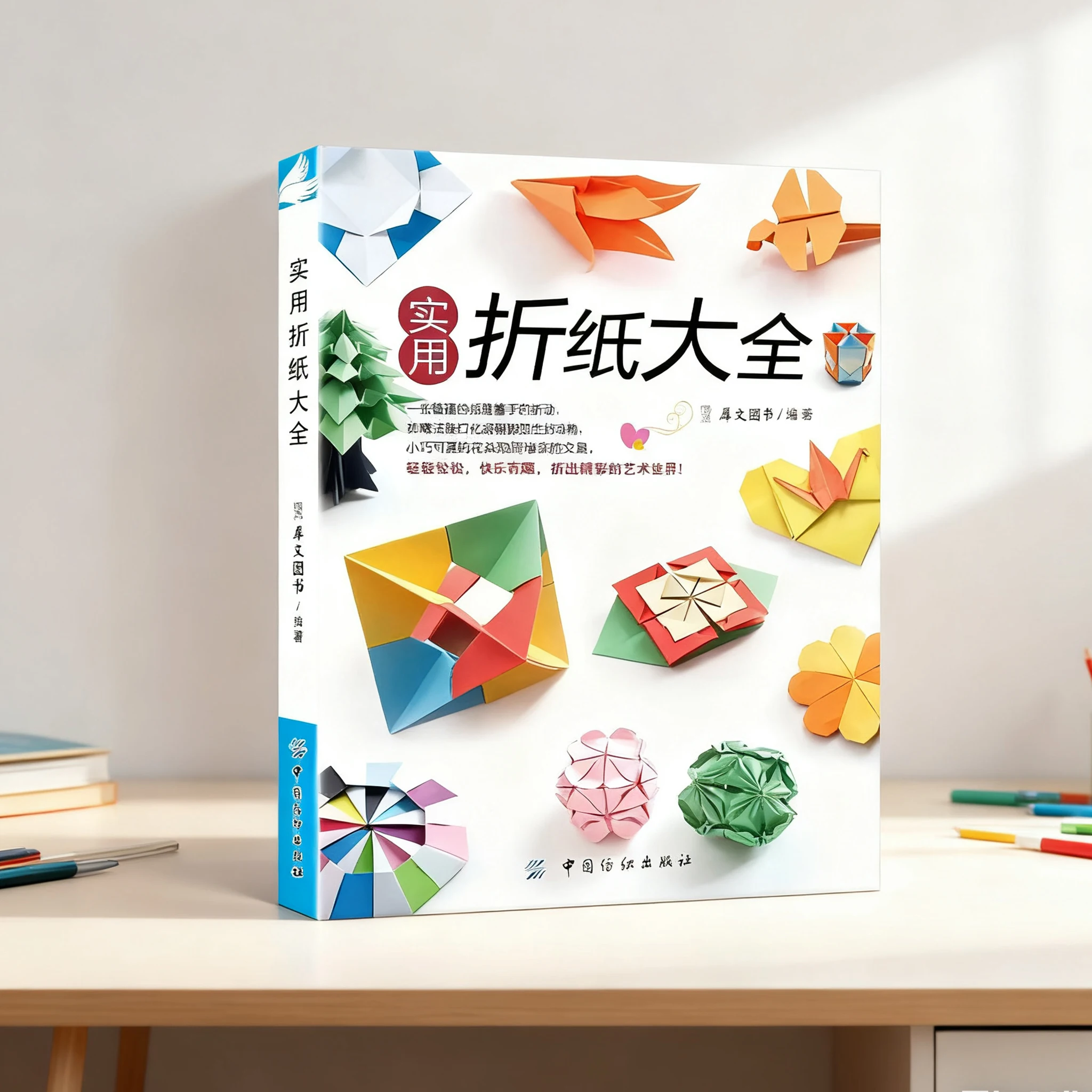 Origami Encyclopedia Tutorial Books Children's Handmade Teaching Materials Encyclopedia Adult Paper Cutting book