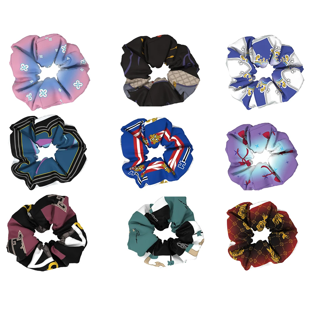 Honkai Star Rail Cosplay Scrunchies Hair Accessories Blade Jing Yuan Dan Heng Yanqing Woman Costume Props Gifts