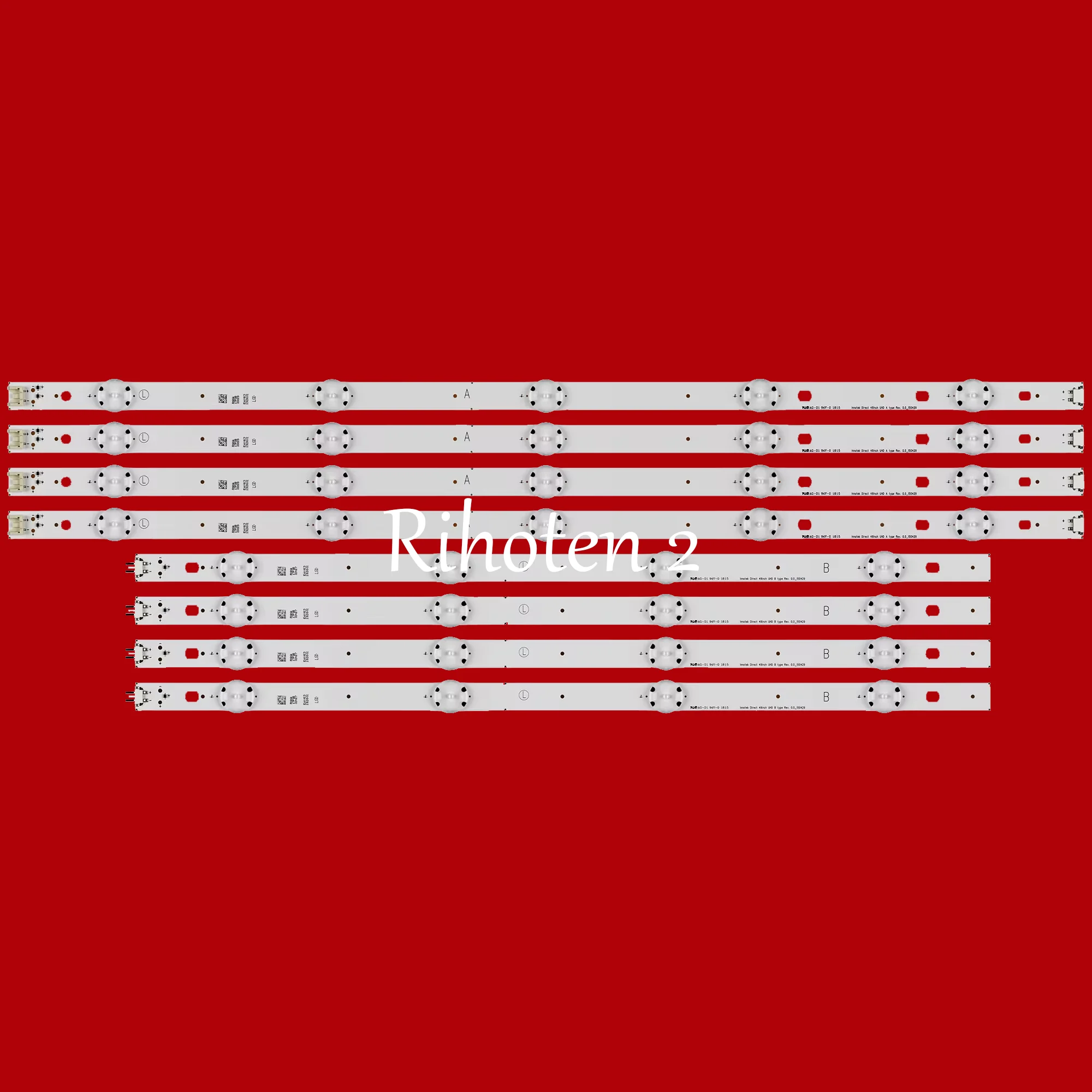 LED for 49UF6407 49LF5500 49UH610V 49UH610A 49UH6100 49LF5100 49UH6030 49UF640V 49UH6507 49LF510V 49UH617Y LGE_WICOP_49inch