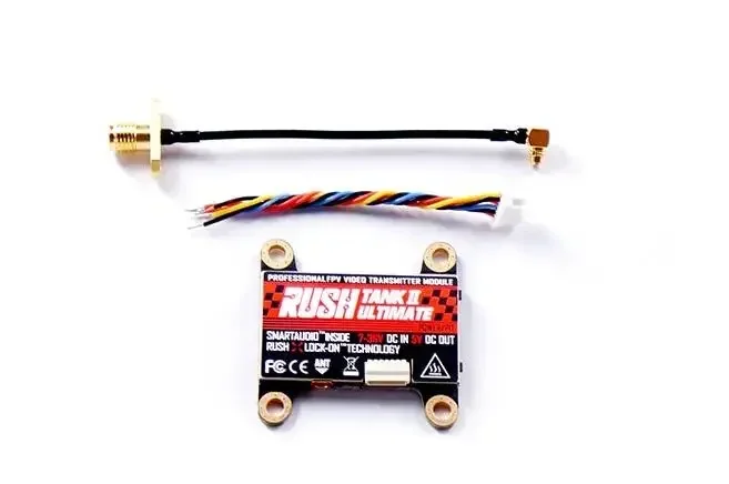 RUSH TANK II V2 Ultimate 5.8GHz 30×30 Stackable Raceband PIT/25-800mW Switchable 2-8S VTX FPV Racing Freestyle Nazgul5 TyrUniFly