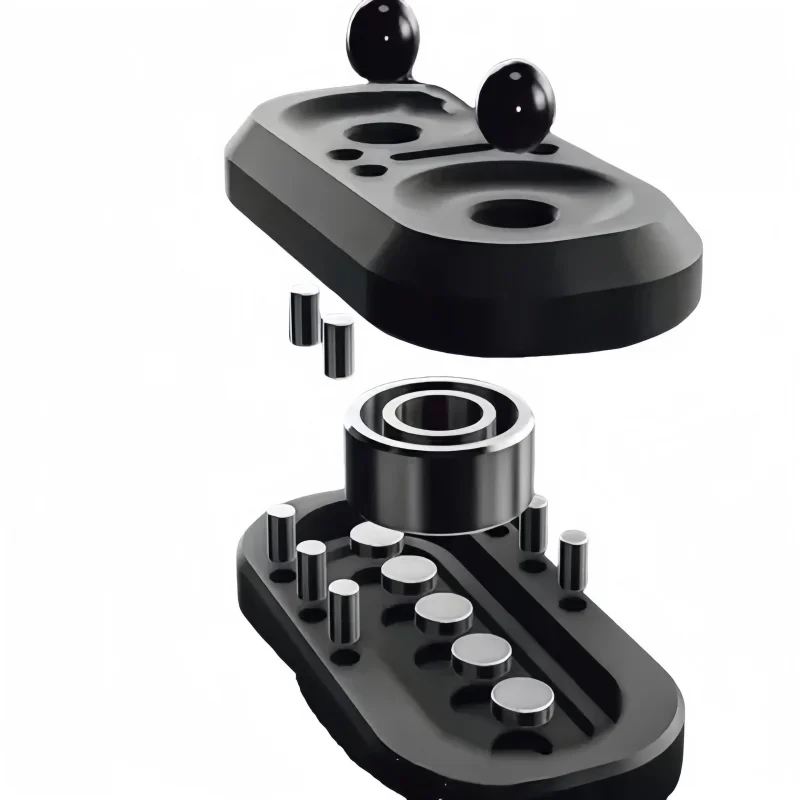 Nieuwste Uil Fidget Spinner Magnetische Push Slider Hand Spinner Metalen EDC Bureau Speelgoed voor Kantoorgebruik Geschikt voor Volwassenen En Kinderen