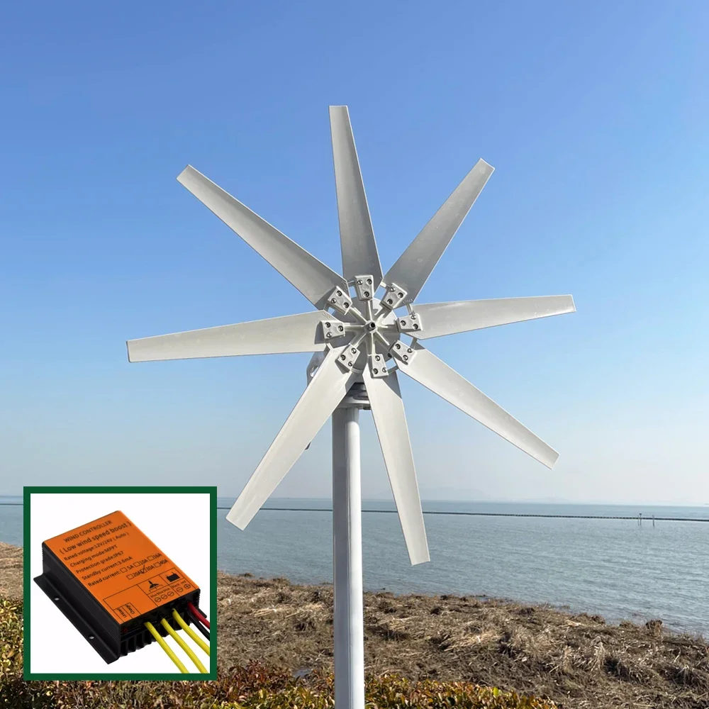 Big Sale Small 1000 watt 12 volt 24 volt Free Energy Wind Turbine Generator Wind Power Products FLYT New Energy