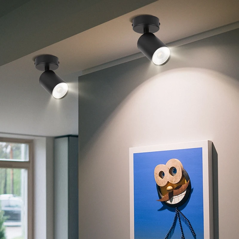 LED Anti-Glare Spotlight Chandelier Ceiling Lamp Bedroom Corridor Track Spot Light For Home And Decor