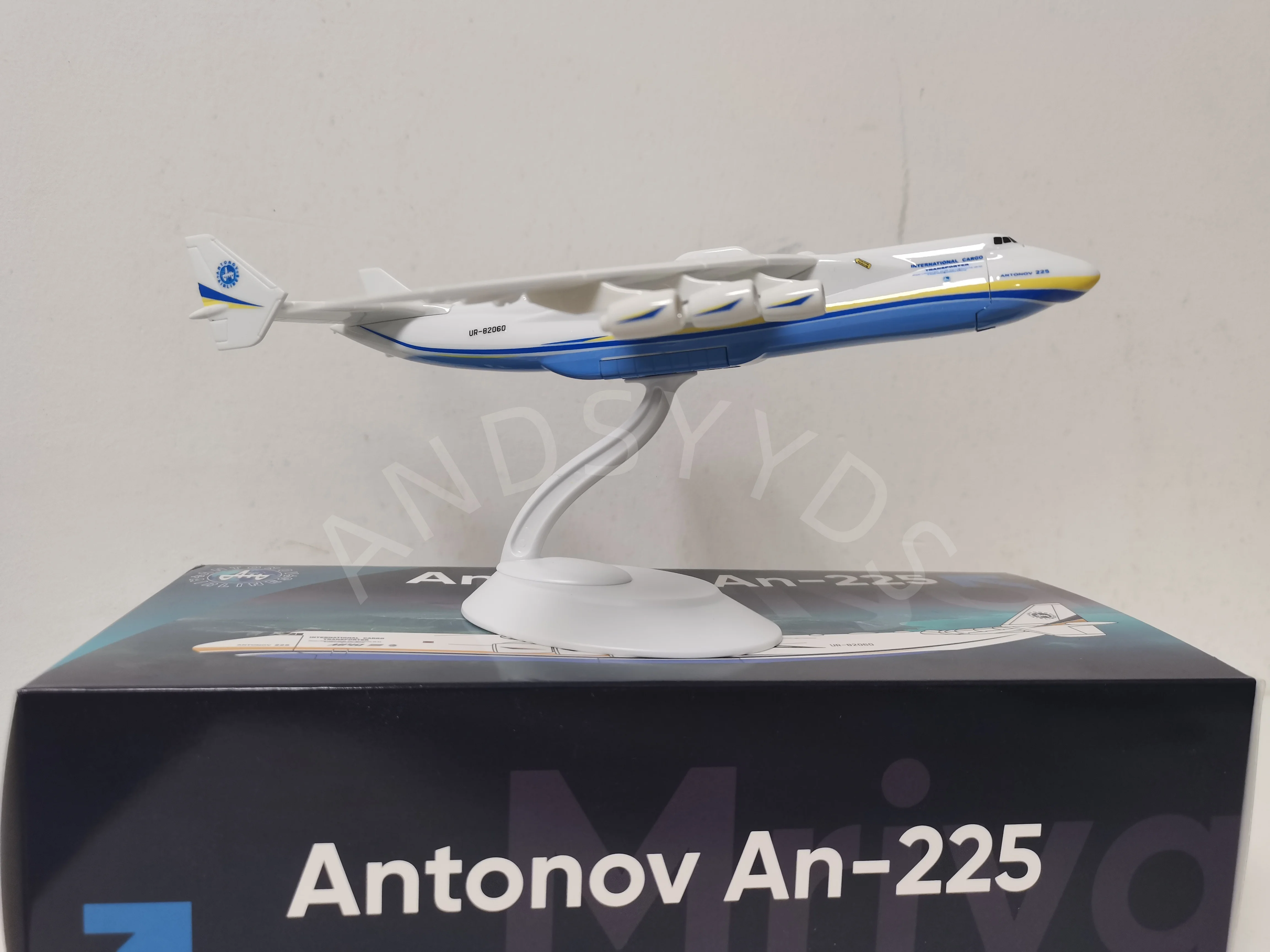 Antonov An225 Transport 20cm Airplane Diecast Alloy Model 1:400 Scale Replica Aircraft Diecast An-225 Plane Display W Base New