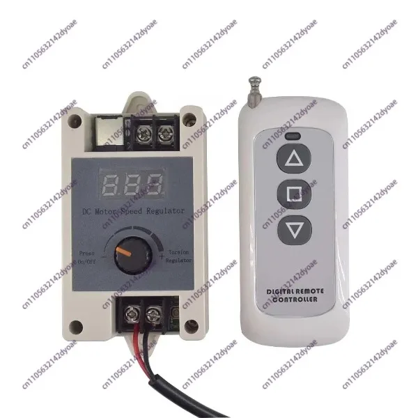 DC6V-24V Motor Remote Controller High Accuracy PWM Stepless 433MHz Electronic Speed Regulator