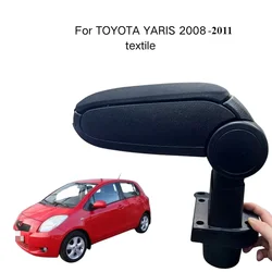 Armrest For TOYOTA YARIS 2008-2011 Textile Custom Fit Center Console Storage Box Vehicle Accessories Comfortable Driving