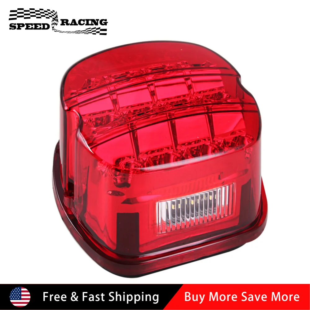 

High Quality Motorcycle Len Dyna Tail Rear LED Light Brake Lamp For 2000-2017 FLST FLSTC FLSTF FLSTFB FLSTFBS FLSTSB Red