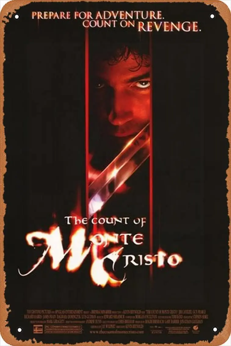 Металлический жестяной плакат SONAXO по мотивам фильма «плоты Монте-Кристо», Настенный декор, забавный Декор для дома, кухни, бара, паба, украшение для комнаты или кафе