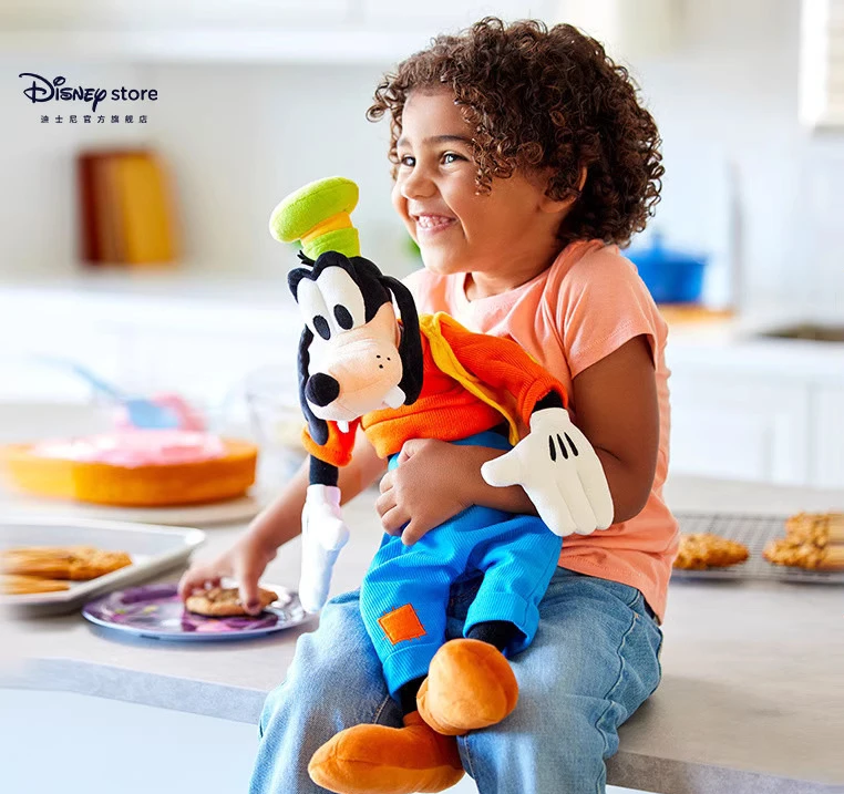 

Оригинальная официальная классическая мультяшная игрушка Disney Mickey's Revue 47, милая плюшевая кукла Goofy Goof, детский подарок на день рождения, Рождество