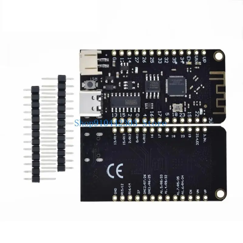 L4MD ESP32 WiFi BluetoothCompatible Development Board ESP32 CH340G voor Micropython Micro/Typec USB -verbinding
