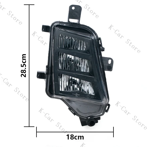 Imagen 2 del producto 5GG 941699   5GG 941700   Luz antiniebla LED para parachoques delantero, lámpara antiniebla DRL para coche acreditada para Volkswagen VW MK7.5 GTI GTD 2017 2018 2019