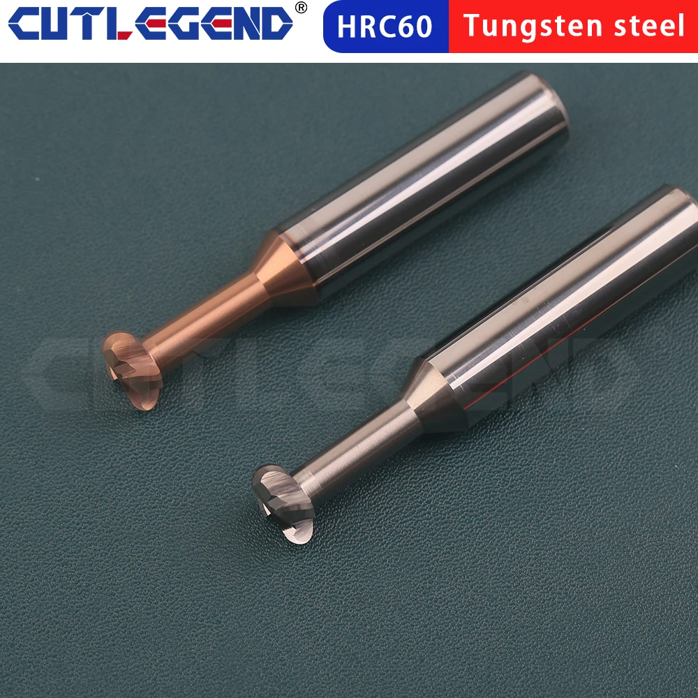 Radius Corner T Slot End Mill CNC Carbide Cutter Concave Arc Machining Steel Aluminum Tool 3mm 4mm 6mm 8mm 10mm R0.5 R1 R1.5 R2