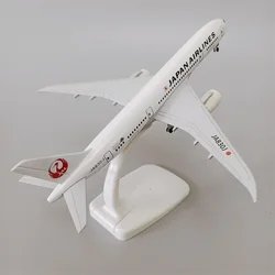 19cm Alloy Metal Air Japan Airlines Boeing 787 B787 Airways Diecast Air Plane Model Aircraft w Wheels AirPlane Model Aeroplane